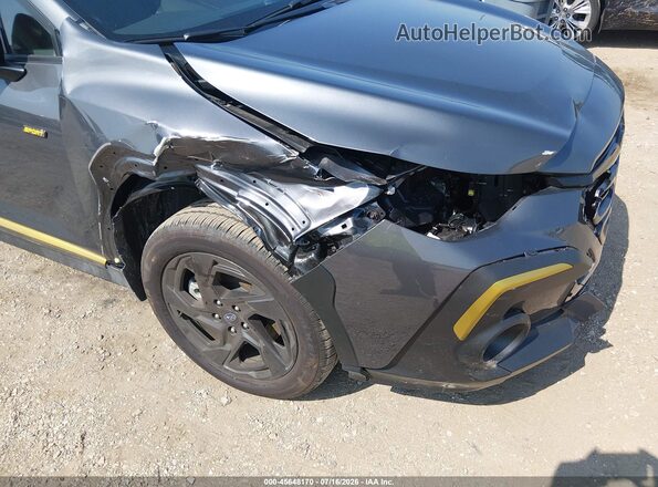 4S4GUHF64T3714452 2026 SUBARU CROSSTREK Gray წინა ხედი