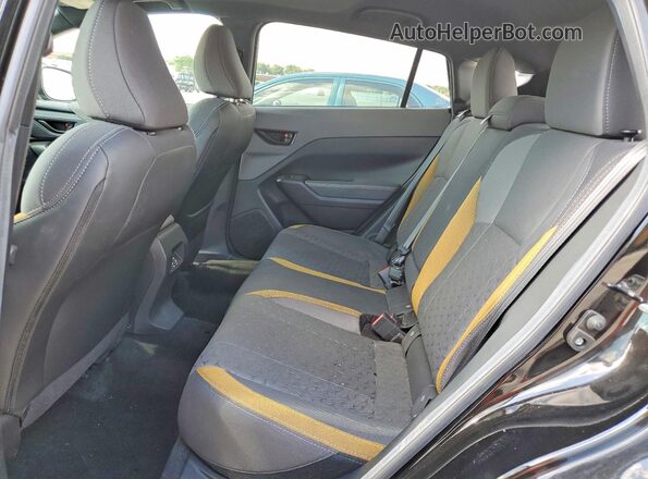 4S4GUHF65R3801110 2024 SUBARU CROSSTREK Black Vista interior trasera