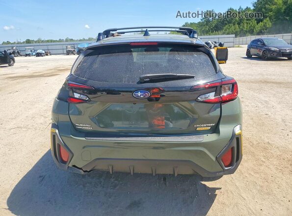 4S4GUHF65R3802368 2024 SUBARU CROSSTREK Green უკანა ხედი