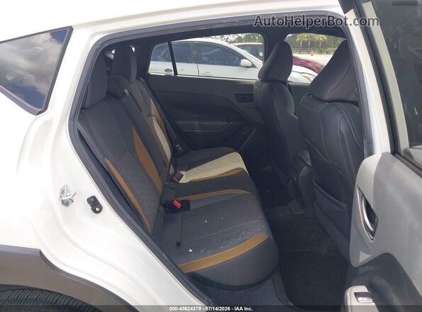 4S4GUHF65R3802600 2024 SUBARU CROSSTREK White Widok naklejki z numerem VIN
