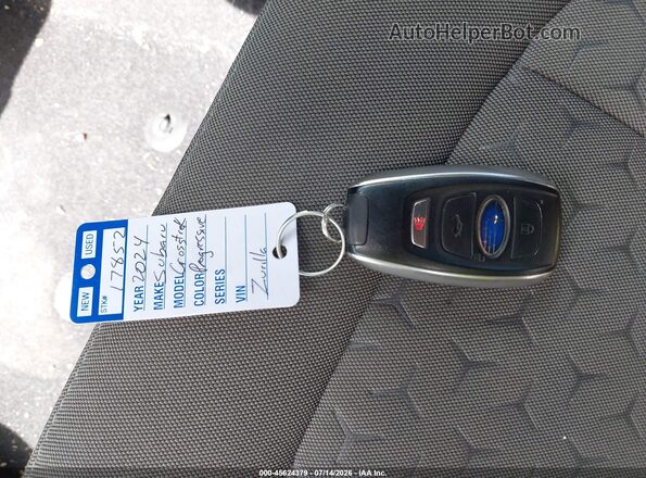 4S4GUHF65R3802600 2024 SUBARU CROSSTREK White Widok deski rozdzielczej