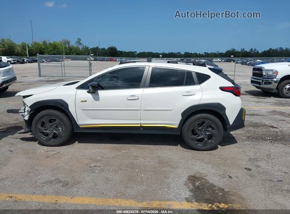 4S4GUHF65R3802600 2024 SUBARU CROSSTREK White 