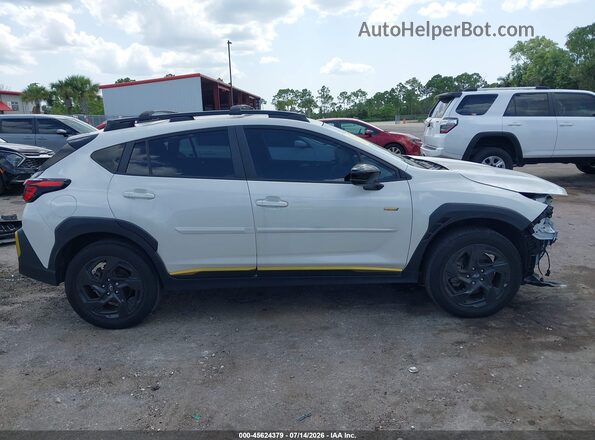 4S4GUHF65R3802600 2024 SUBARU CROSSTREK White Widok wnętrza 360 stopni