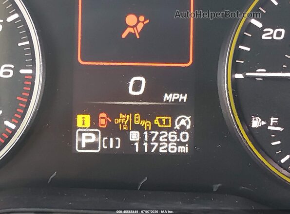 4S4GUHF65S3755901 2025 SUBARU CROSSTREK Серебряный 