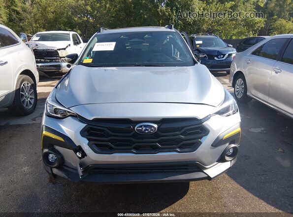 4S4GUHF65S3755901 2025 SUBARU CROSSTREK Серебряный Вид щитка приборов