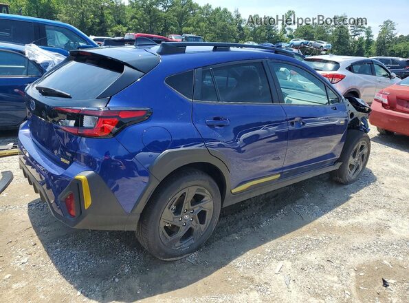 4S4GUHF65T3753907 2026 SUBARU CROSSTREK Blue უკანა მარჯვენა
