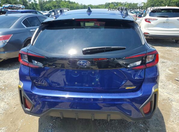 4S4GUHF65T3753907 2026 SUBARU CROSSTREK Blue უკანა ხედი
