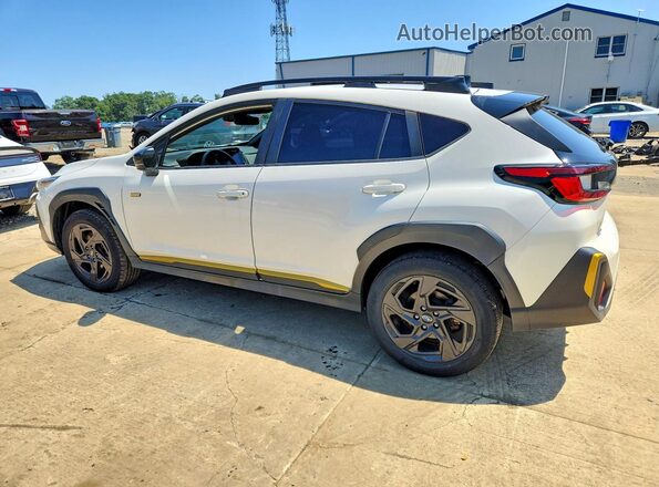 4S4GUHF66R3703512 2024 SUBARU CROSSTREK White Rear left
