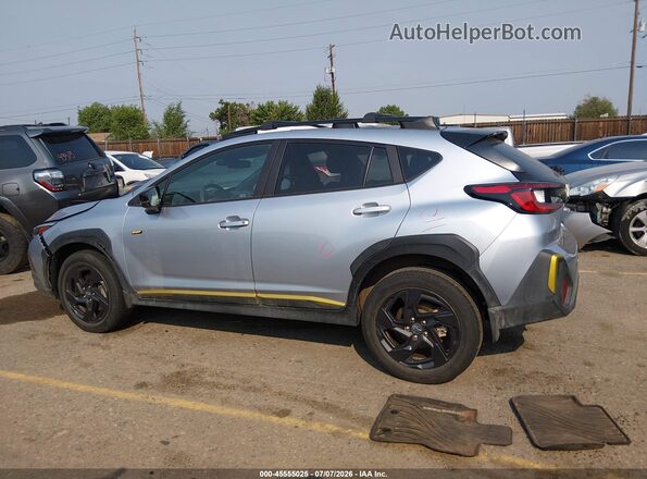 4S4GUHF66R3834648 2024 SUBARU CROSSTREK Серебряный Панорамный вид салона 360°