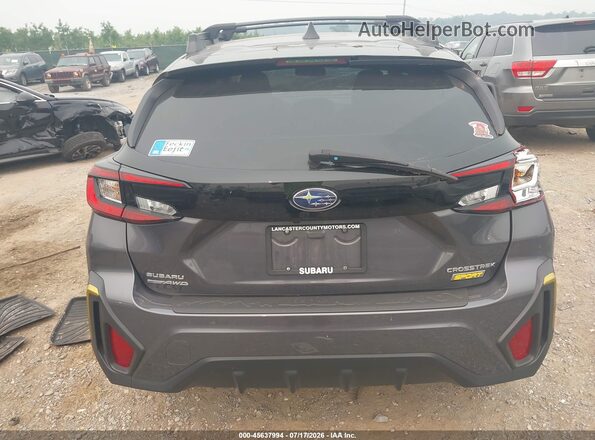 4S4GUHF66R3837467 2024 SUBARU CROSSTREK Gray 