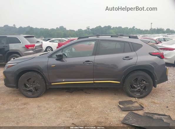 4S4GUHF66R3837467 2024 SUBARU CROSSTREK Gray Widok wnętrza 360 stopni