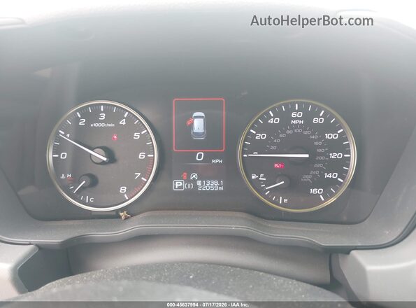 4S4GUHF66R3837467 2024 SUBARU CROSSTREK Gray Widok tylnych siedzeń