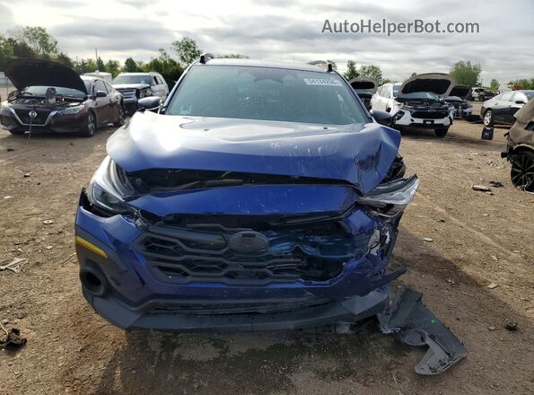 4S4GUHF67S3762297 2025 SUBARU CROSSTREK Blue Դիմացի տեսք