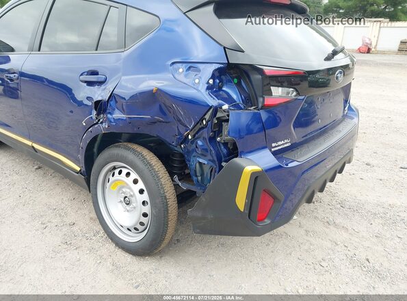 4S4GUHF68S3737442 2025 SUBARU CROSSTREK Blue 