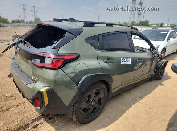 4S4GUHF68S3773566 2025 SUBARU CROSSTREK Green Հետևի աջ