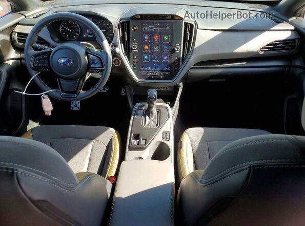 4S4GUHF69R3721258 2024 SUBARU CROSSTREK Gray წინა პანელის ხედი