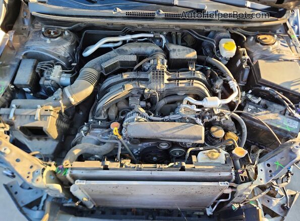 4S4GUHL60R3707091 2024 SUBARU CROSSTREK Серый Вид задней части салона