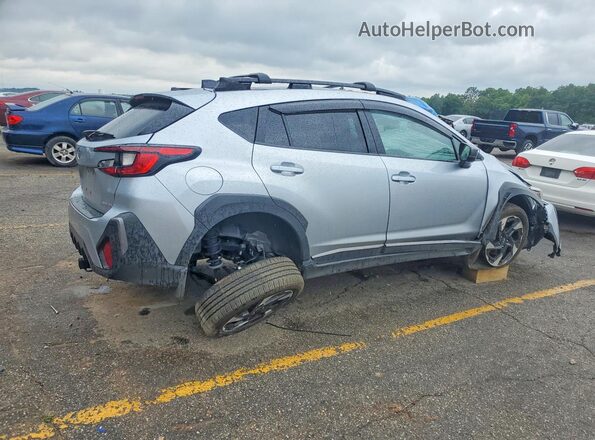 4S4GUHL61S3775230 2025 SUBARU CROSSTREK Silver Trasero derecho