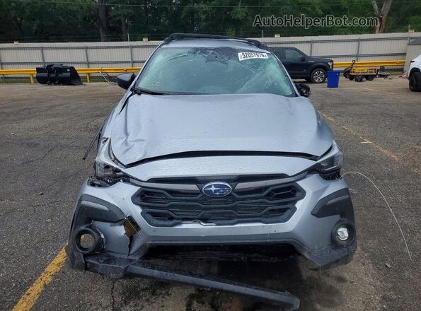 4S4GUHL61S3775230 2025 SUBARU CROSSTREK Silver Vista frontal