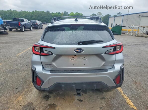 4S4GUHL61S3775230 2025 SUBARU CROSSTREK Silver Vista trasera