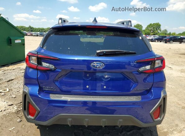 4S4GUHL61T3701677 2026 SUBARU CROSSTREK Blue Вид ззаду