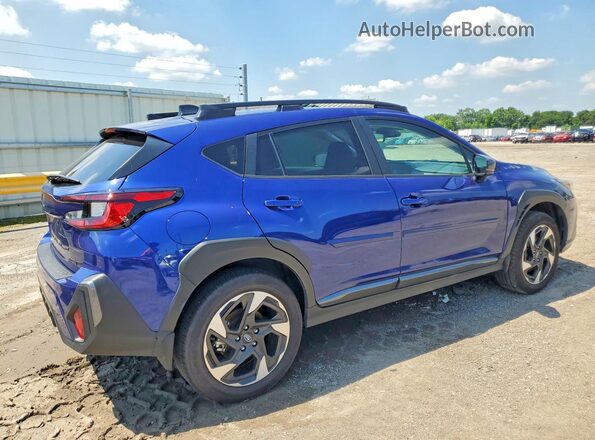 4S4GUHL61T3701677 2026 SUBARU CROSSTREK Blue Задня права чверть