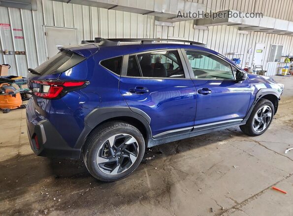 4S4GUHL62R3746135 2024 SUBARU CROSSTREK Blue Tył prawy