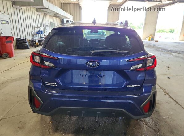4S4GUHL62R3746135 2024 SUBARU CROSSTREK Blue Widok z tyłu