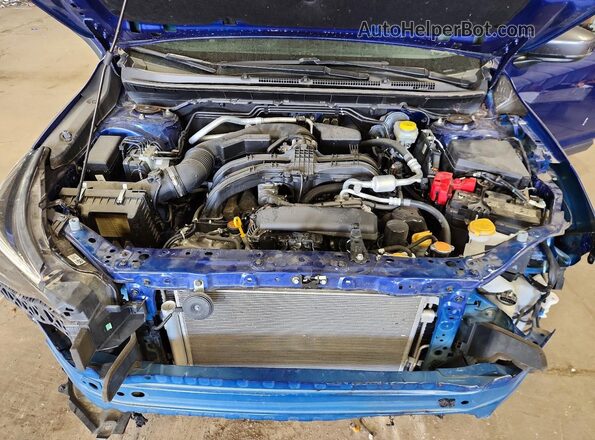 4S4GUHL62R3746135 2024 SUBARU CROSSTREK Blue Widok komory silnika