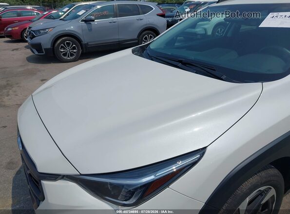 4S4GUHL63S3727664 2025 SUBARU CROSSTREK White Դիմացի տեսք