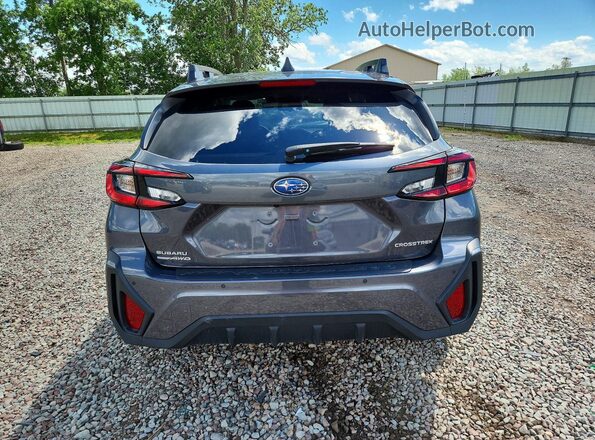 4S4GUHL63S3773382 2025 SUBARU CROSSTREK Gray Rear view