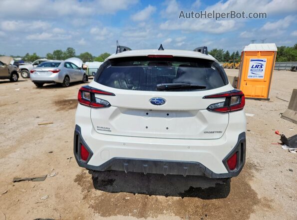 4S4GUHL64S3785234 2025 SUBARU CROSSTREK White Вид ззаду
