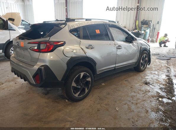4S4GUHL65R3718894 2024 SUBARU CROSSTREK Silver Հետևի աջ