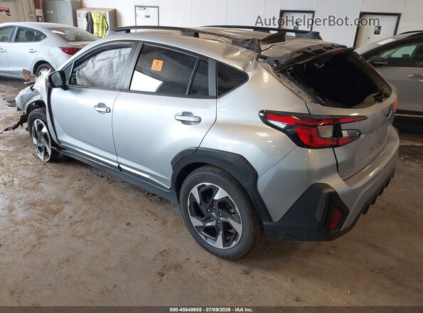 4S4GUHL65R3718894 2024 SUBARU CROSSTREK Silver Հետևի ձախ