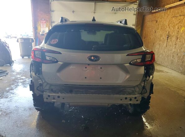 4S4GUHL65R3753385 2024 SUBARU CROSSTREK Silver Widok z tyłu