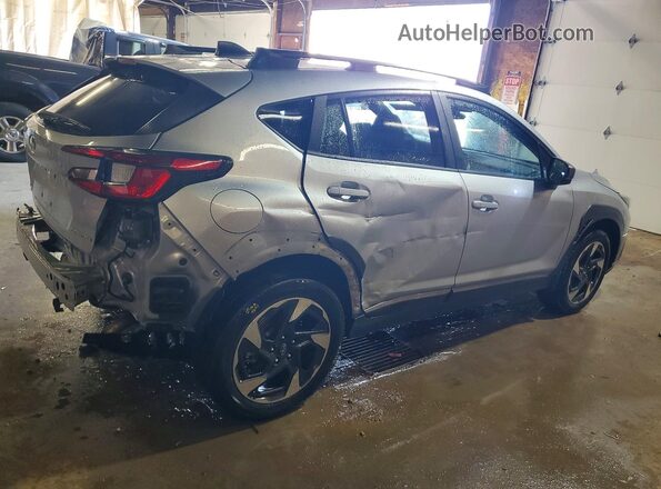 4S4GUHL65R3753385 2024 SUBARU CROSSTREK Silver Tył prawy