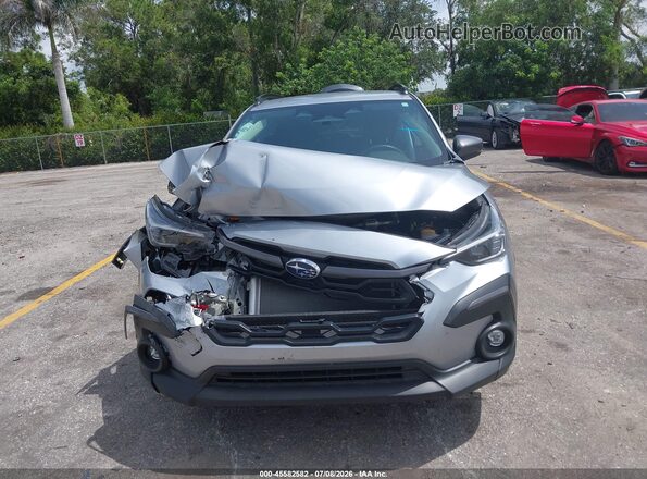 4S4GUHL67S3709832 2025 SUBARU CROSSTREK Silver წინა ხედი