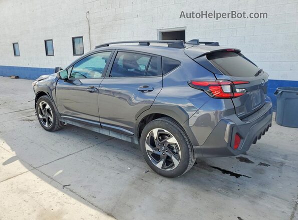 4S4GUHL67S3737792 2025 SUBARU CROSSTREK Gray Задня ліва чверть