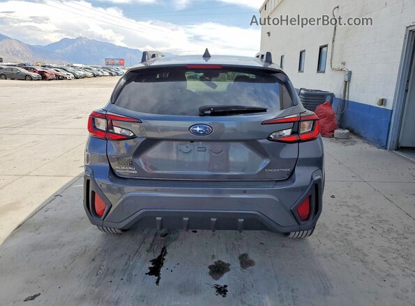4S4GUHL67S3737792 2025 SUBARU CROSSTREK Gray Вид ззаду