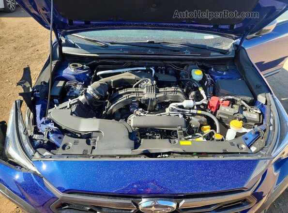 4S4GUHL67T3716412 2026 SUBARU CROSSTREK Blue Սալոնի հետևի տեսք