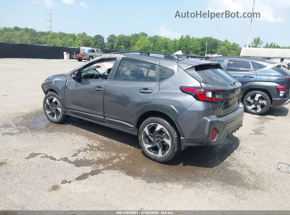 4S4GUHL68T3716614 2026 SUBARU CROSSTREK Gray Задня ліва чверть