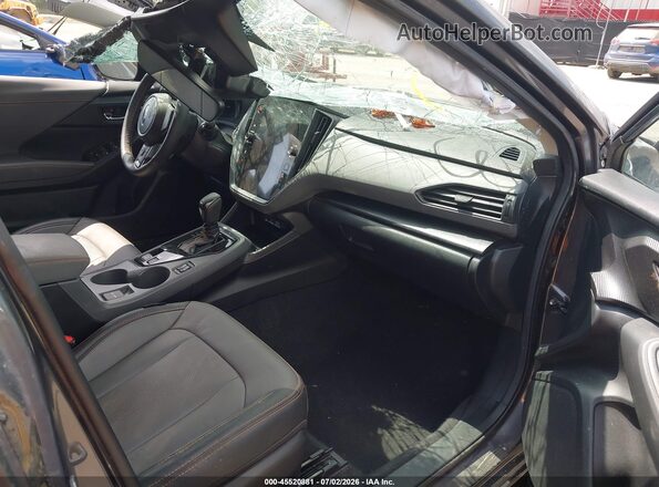 4S4GUHL68T3716614 2026 SUBARU CROSSTREK Gray Вид салону спереду