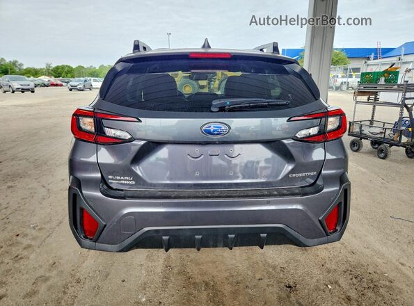 4S4GUHL69S3731329 2025 SUBARU CROSSTREK Gray Հետևի տեսք