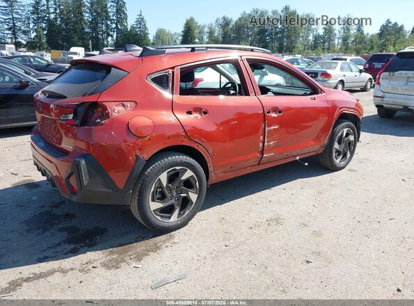 4S4GUHL6XR3757626 2024 SUBARU CROSSTREK Orange Tył prawy