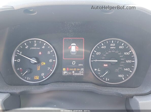 4S4GUHL6XR3757626 2024 SUBARU CROSSTREK Orange Widok tylnych siedzeń