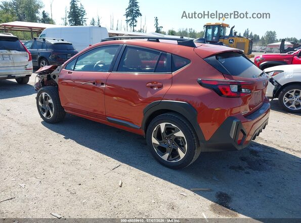 4S4GUHL6XR3757626 2024 SUBARU CROSSTREK Orange Tył lewy