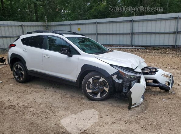 4S4GUHM60R3790343 2024 SUBARU CROSSTREK White Delantero derecho