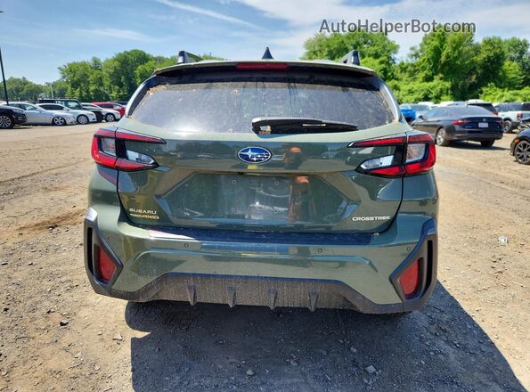 4S4GUHM60S3712778 2025 SUBARU CROSSTREK Green უკანა ხედი