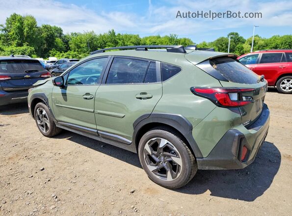 4S4GUHM60S3712778 2025 SUBARU CROSSTREK Green უკანა მარცხენა