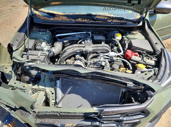 4S4GUHM60S3712778 2025 SUBARU CROSSTREK Green ძრავის განყოფილების ხედი